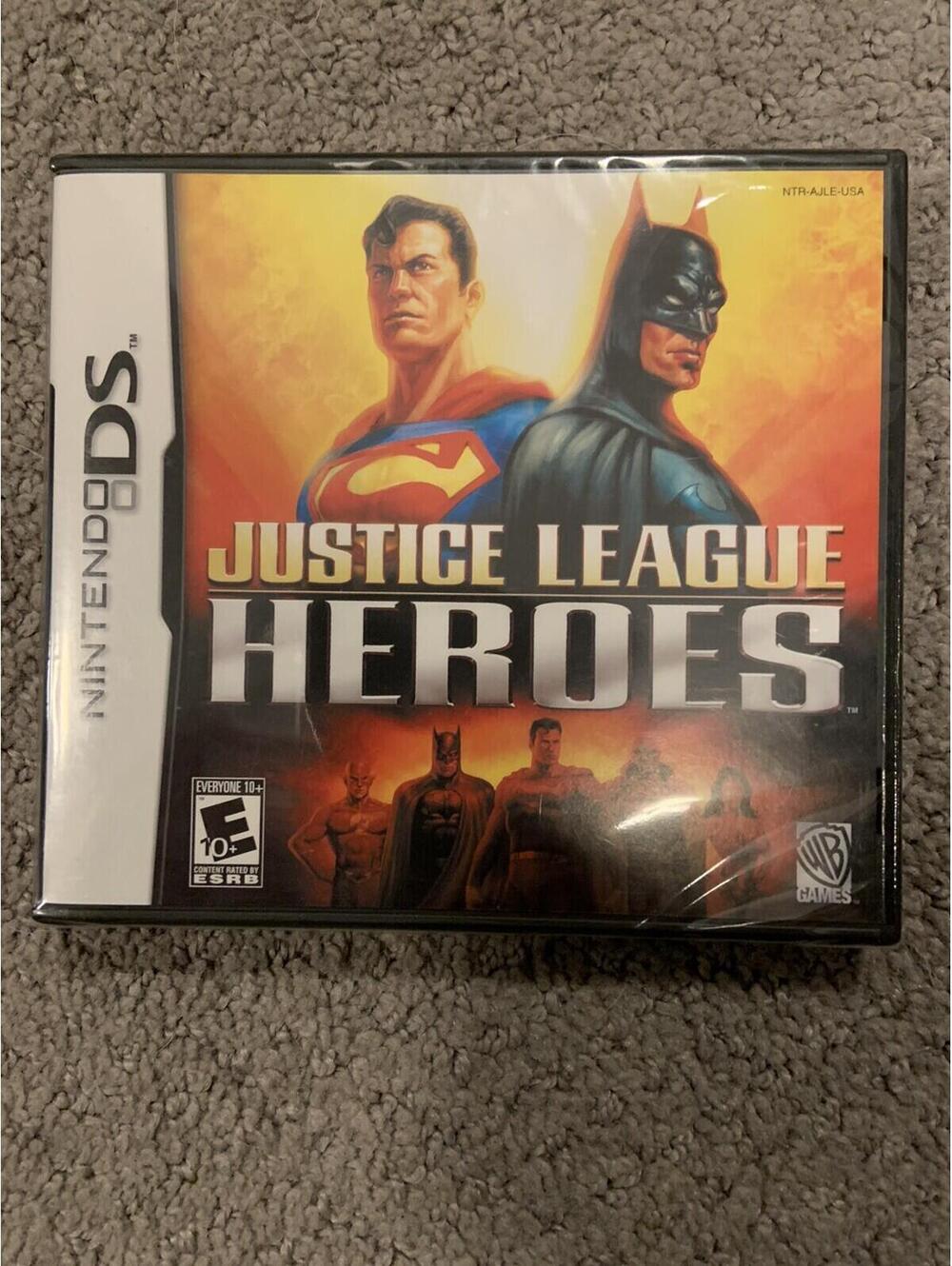 Justice League Heroes (Nintendo DS, 2006) SEALED